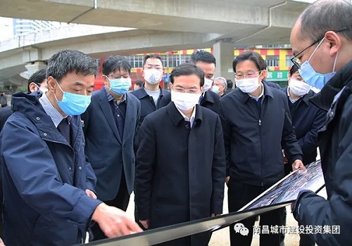 市委副書記、代市長(zhǎng)黃喜忠調(diào)研我司重大重點(diǎn)項(xiàng)目